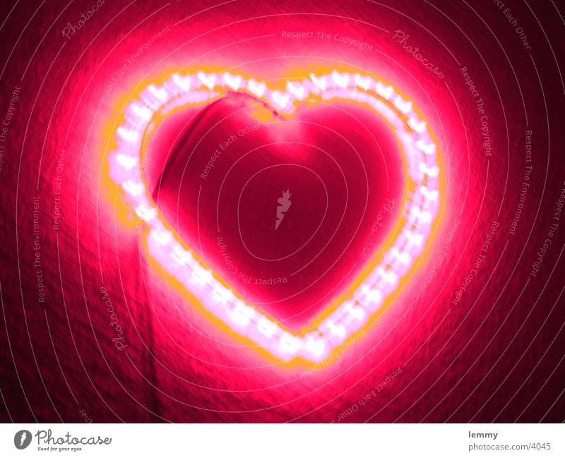 glowing heart... Liebe Dinge do you this ???