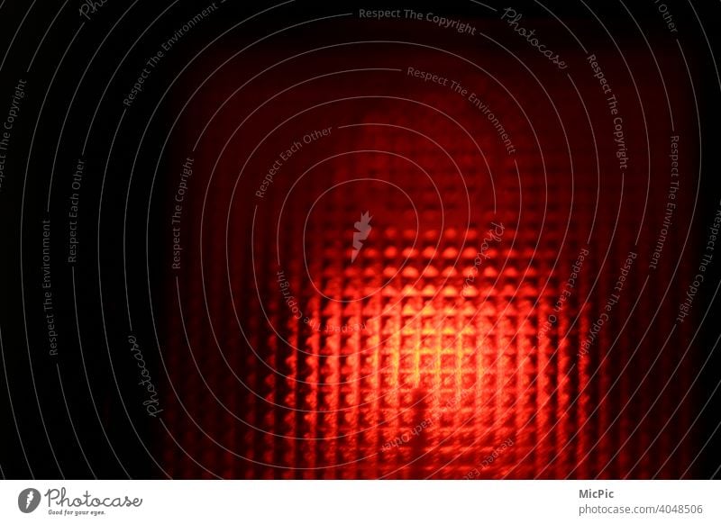 Rotlicht kippschalter rot Lampe Ampel Farbfoto Licht Nacht Straße dunkel Beleuchtung Abend Steckdose On Air angeschaltet eingeschaltet Stop anhalten