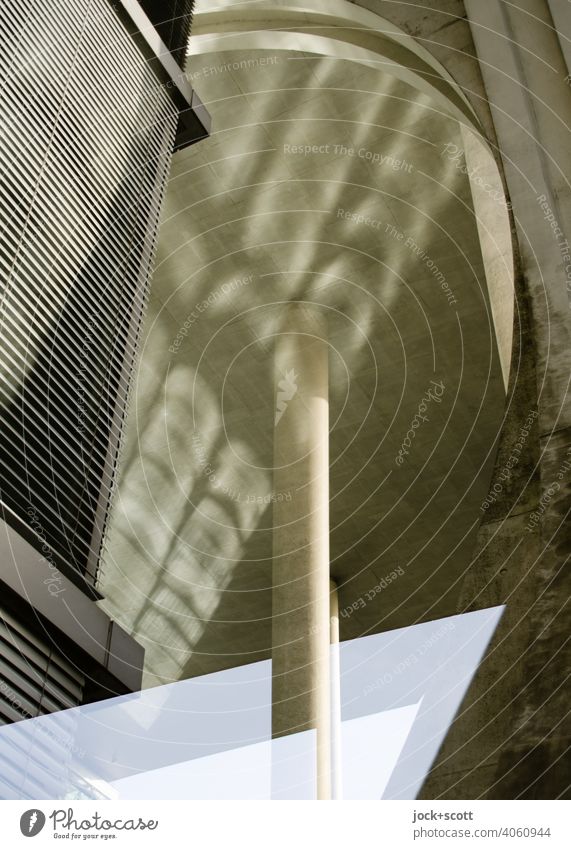 Lichtreflexe am Marie-Elisabeth-Lüders-Haus Architektur Beton Stil Strukturen & Formen Moderne Architektur Fassade Reflexion & Spiegelung Parlamentsgebäude