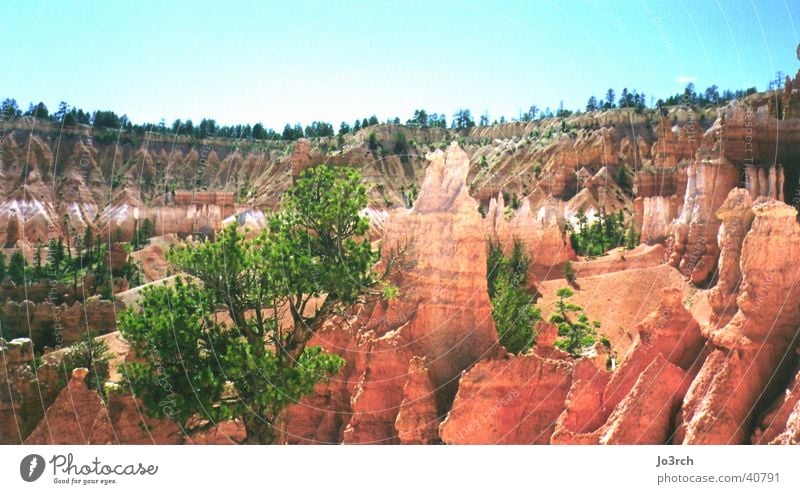 Bryce Canion Utah Naturschutzgebiet Cowboy Wildnis Zigarettenmarke Berge u. Gebirge Monument Valley South West Landscape USA