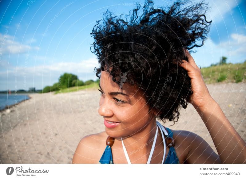 summertime Haare & Frisuren Gesicht Leben harmonisch Wohlgefühl Zufriedenheit Sinnesorgane Erholung ruhig Duft Schwimmen & Baden Ferien & Urlaub & Reisen Ferne