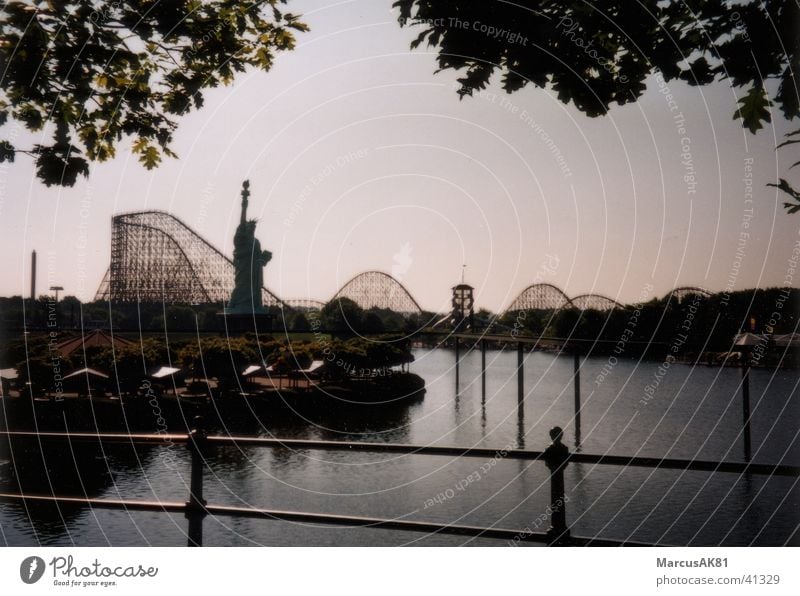 Rollercoaster Achterbahn Europa Heidepark Kolossus