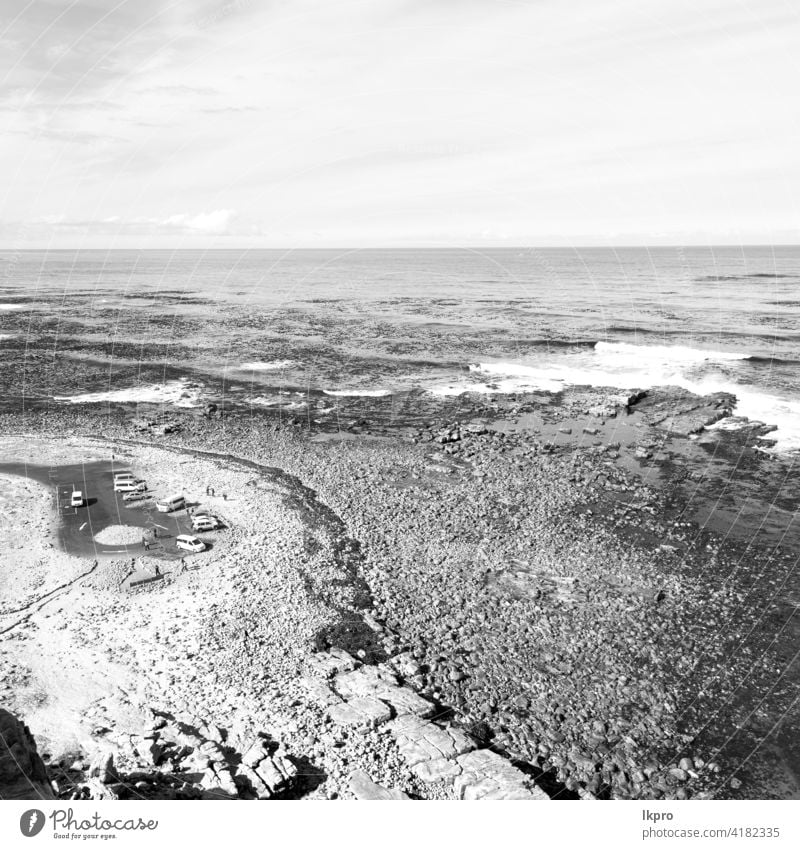 im südafrikanischen Küsten- und Naturparkreservat Kap Hoffnung gut Afrika Süden Meer Punkt MEER Landschaft Berge u. Gebirge Stadt Strand atlantisch Halbinsel