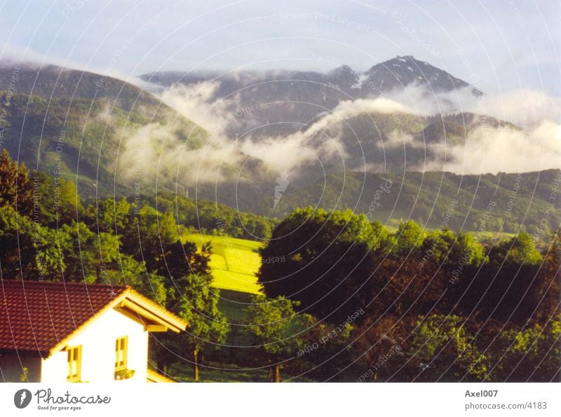 Nach dem Gewitter Wolken Berge u. Gebirge Natur