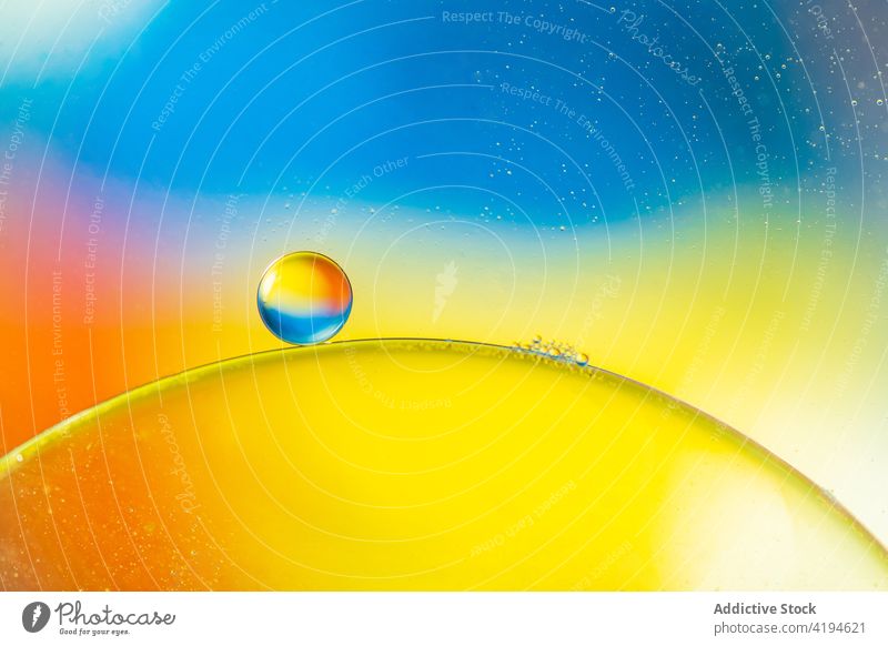 Abstrakter Hintergrund von runden Zellen abstrakt kreisen Form Impfstoff Schaumblase Geometrie Medizin Kur Tropfen Medikament Dosis anders Konfektionsgröße