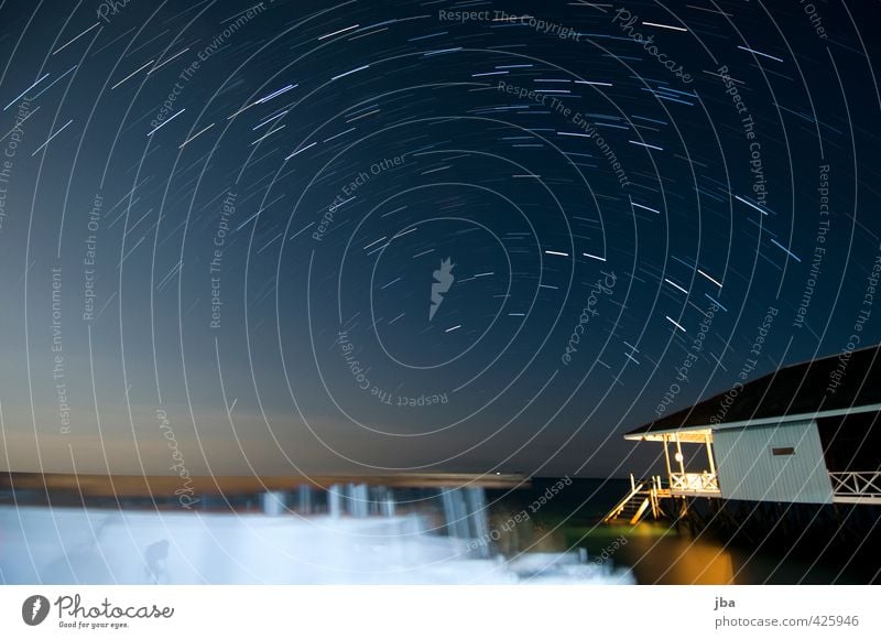 Die Nacht bricht herein Wohlgefühl Erholung ruhig Ferien & Urlaub & Reisen Ferne Freiheit Sommer Sommerurlaub Strand Meer Insel Natur Urelemente Erde