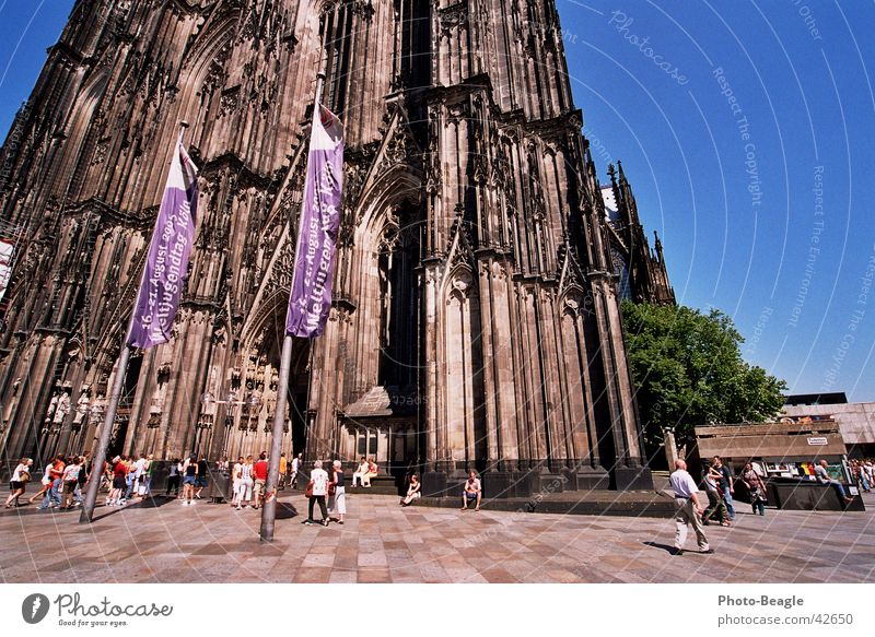 Weltjugendtag voraus! Christentum Katholizismus heilig Köln Religion & Glaube Geistlicher historisch Dom Kathedrale Päpste papstbesuch august 2005 bishop church