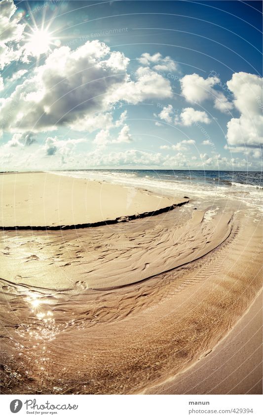 Frischluftzufuhr III Gesundheit Ferien & Urlaub & Reisen Ferne Sommerurlaub Umwelt Natur Landschaft Urelemente Sand Luft Wasser Himmel Wolken Sonne Klima