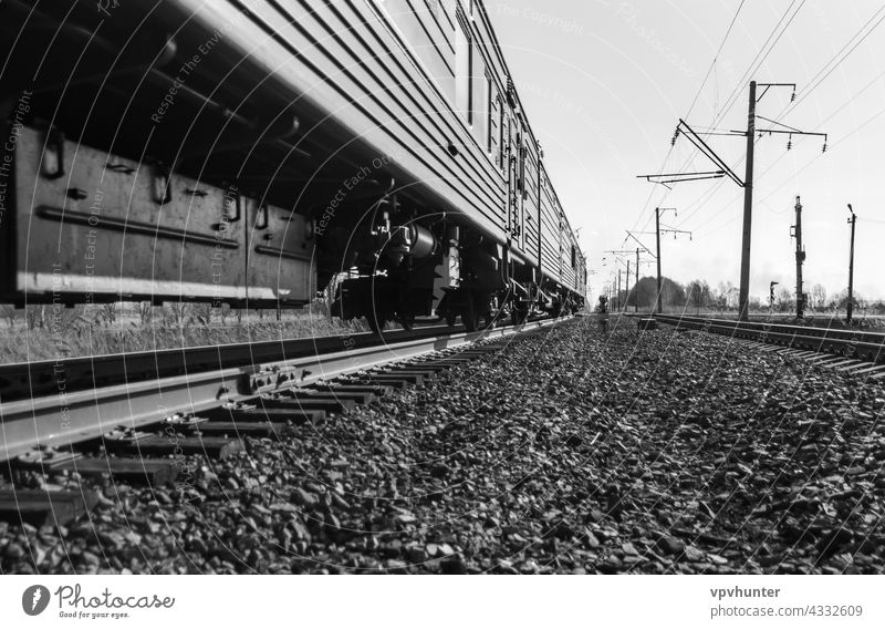 Waggon Rad altehrwürdig Züge Eisenbahnen Fahrzeug Bahn Link Rust Frühling Wagen mechanisch Wagenräder System Suspension Absorber horizontal retro Schock Stahl