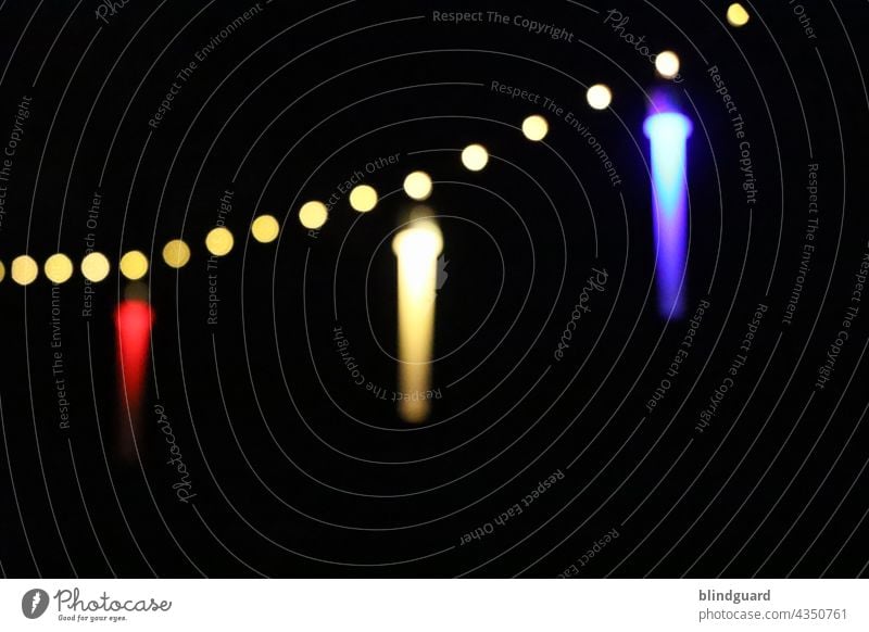 Wenn die Nächte kürzer und der Alkohol mehr wird gehen dem ein oder anderen auch mal unscharfe Lichtlein auf Lichter Lampen Beleuchtung Gartenparty Party Feier
