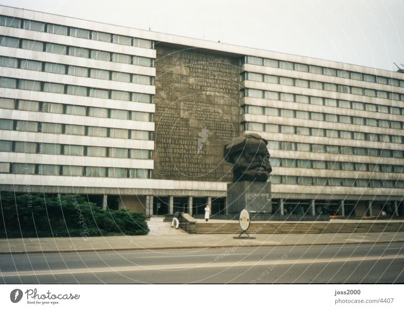 Karl-Marx in Chemnitz Osten DDR