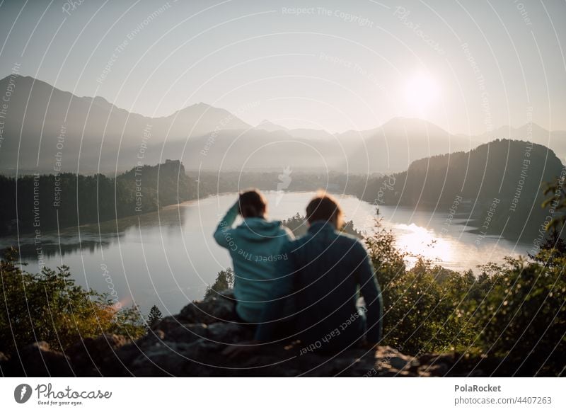 #A# Wenn man anderen Leuten die Kamera in die Hand gibt.. Slowenien Berge u. Gebirge Sonnenaufgang Abenteuer Wanderung Natur Landschaft Außenaufnahme wandern