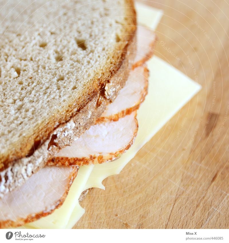 Sandwich Lebensmittel Wurstwaren Milcherzeugnisse Teigwaren Backwaren Brot Ernährung Frühstück Mittagessen Büffet Brunch Picknick lecker Schinken Käse Mahlzeit