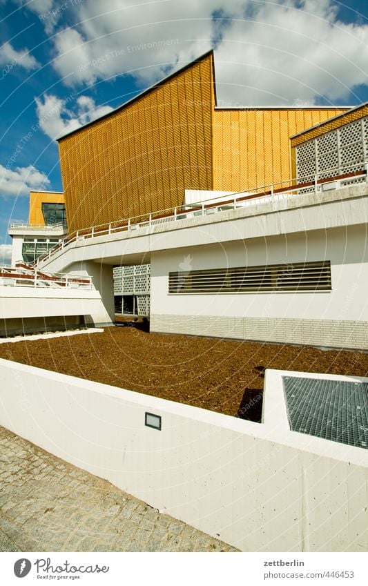 Berliner Philharmonie Spielen Ferien & Urlaub & Reisen Tourismus Sommer Musik ausgehen Kunst Kultur Konzert Bühne Opernhaus Hauptstadt Haus Bauwerk Gebäude