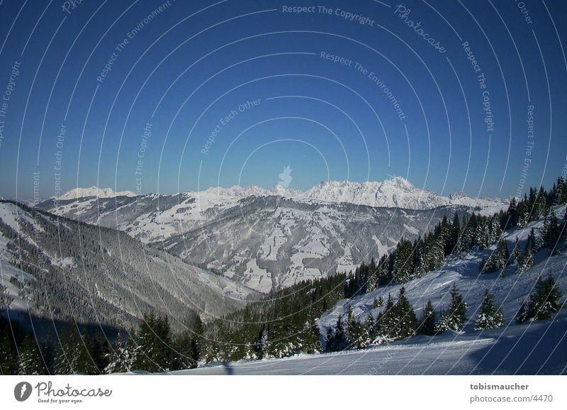 mountains Winter Berge u. Gebirge Schnee Sonne