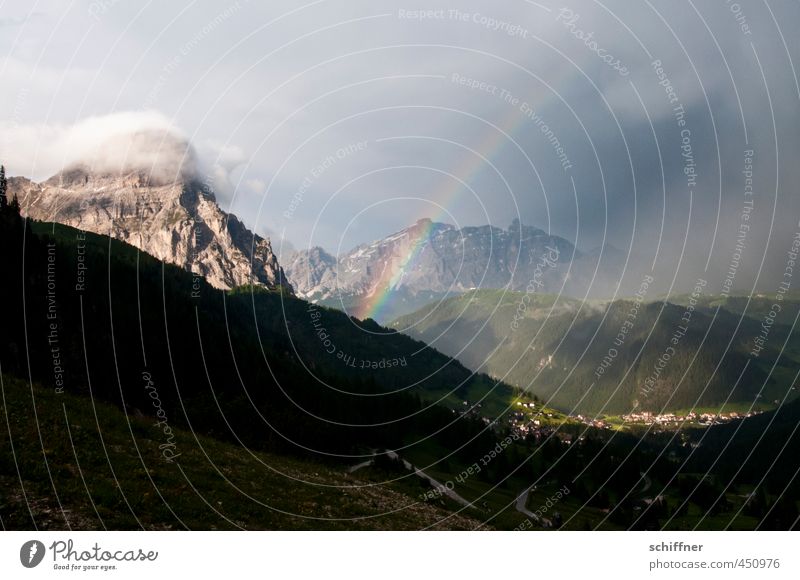 Sahnehäubchen Umwelt Natur Landschaft Wetter Schönes Wetter schlechtes Wetter Unwetter Sturm Gewitter Felsen Alpen Berge u. Gebirge Schneebedeckte Gipfel