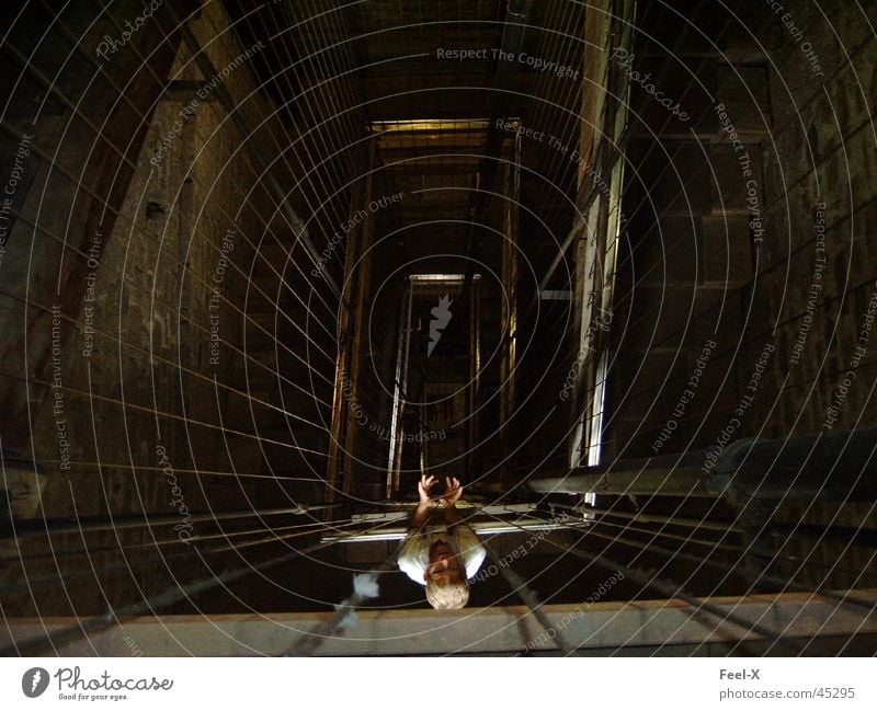 Schluchten Architektur Turm Treppe Schatten