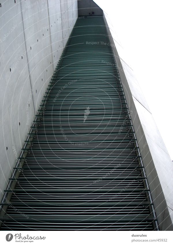 Der Weg zur Schwampel Bundeskanzler Amt Beton Haus Fenster Spree grau Glas Arbeit & Erwerbstätigkeit modern Treppe Fensterscheibe schalung Wege & Pfade Himmel