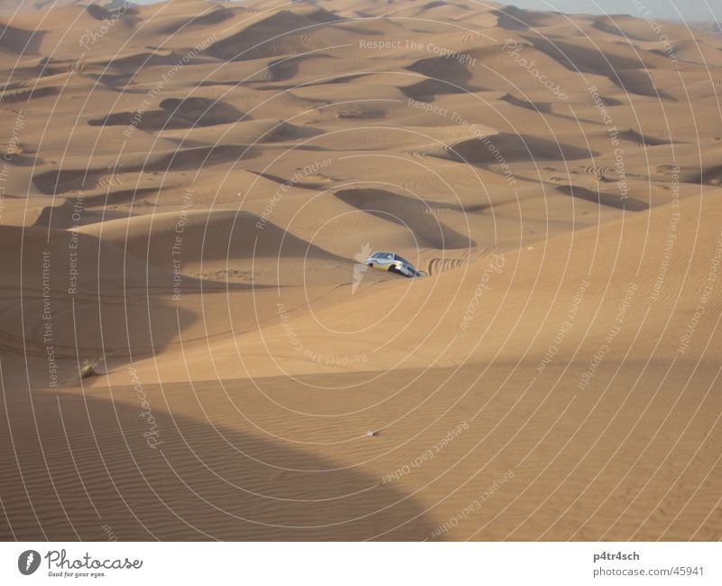 wüste-jeep Geländewagen Dubai Wüste Sand