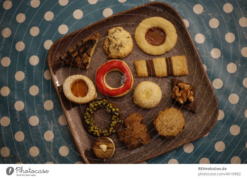 Weihnachtsplätzchen Plätzchen Weihnachten & Advent Weihnachtsgebäck süß Backwaren lecker Winter genießen backen Weihnachtsbäckerei adventszeit Tradition