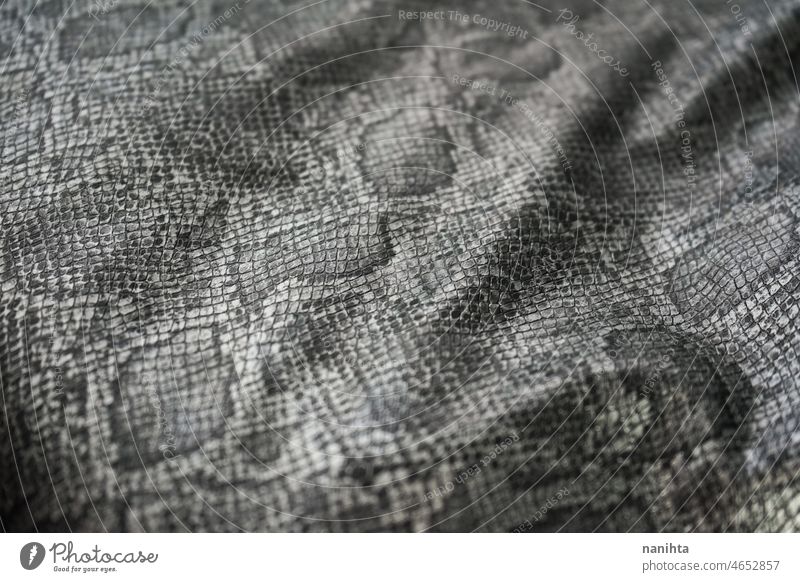 Textur der Schlangenhaut elegant Eleganz Haut Muster Textil Tier Tierhaut drucken Vermögen reich Oberfläche Lautstärke retro Design Exklusivität teuer Ressource