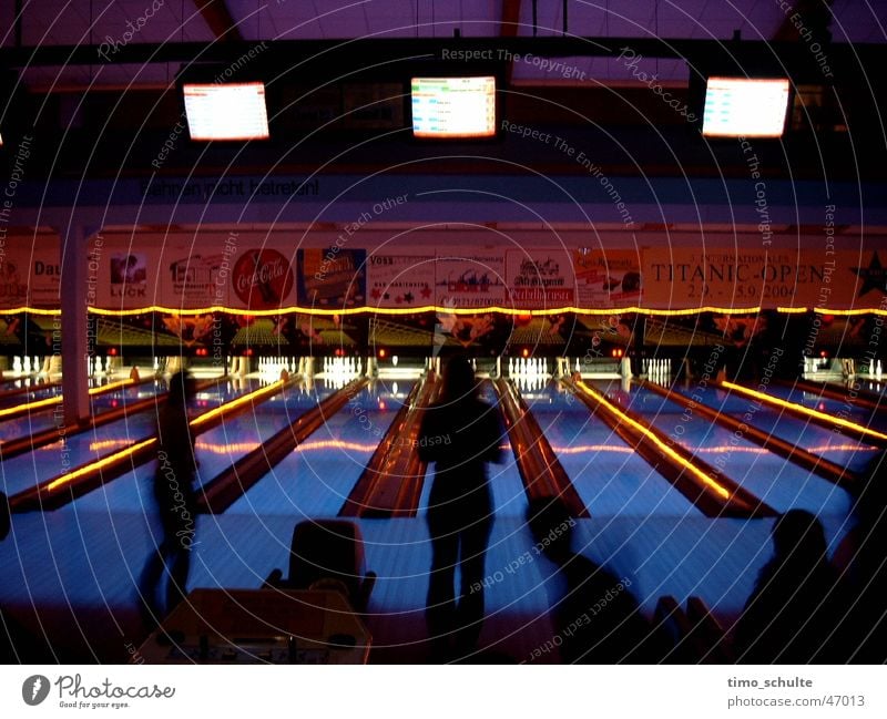 Bowling Freizeit & Hobby Sport Kugel Beleuchtung