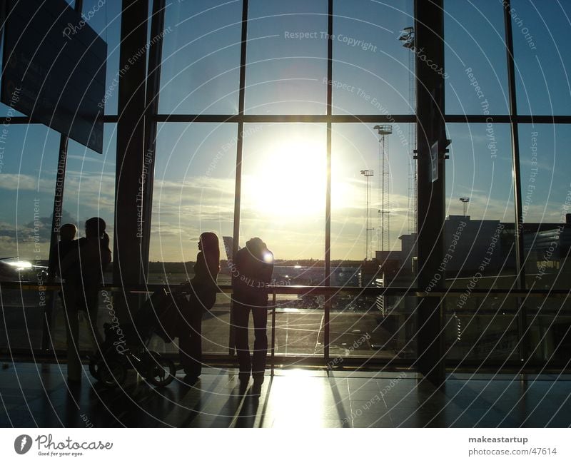 Stockholm Airport Stockholm-Arlanda Airport Familie & Verwandtschaft Sonne Himmel Flughafen