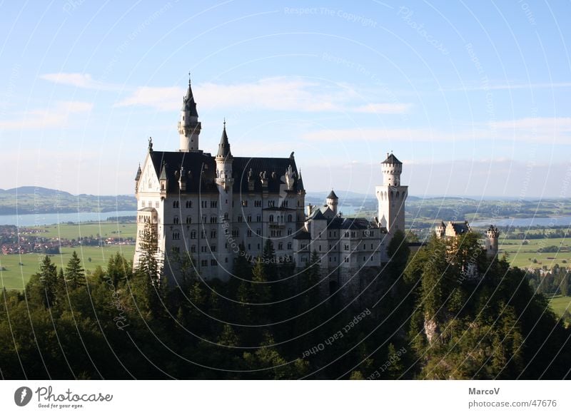 Schloss Neuschwanstein Schloß Neuschwanstein Märchen Schloß Hohenschwangau Märchenschloss Burg oder Schloss könig ludwig ii. von bayern