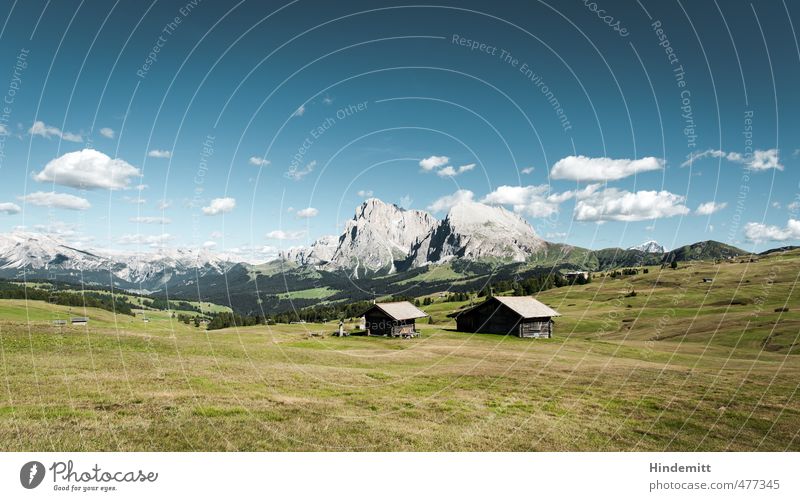 Steine im Vorgarten (2) Ferien & Urlaub & Reisen Tourismus Himmel Wolken Sommer Schönes Wetter Gras Wiese Wald Hügel Felsen Alpen Berge u. Gebirge Gipfel Alm