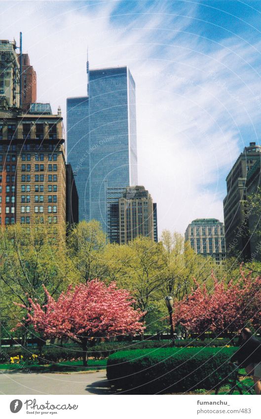 Twin Towers New York City World Trade Center Battery Park