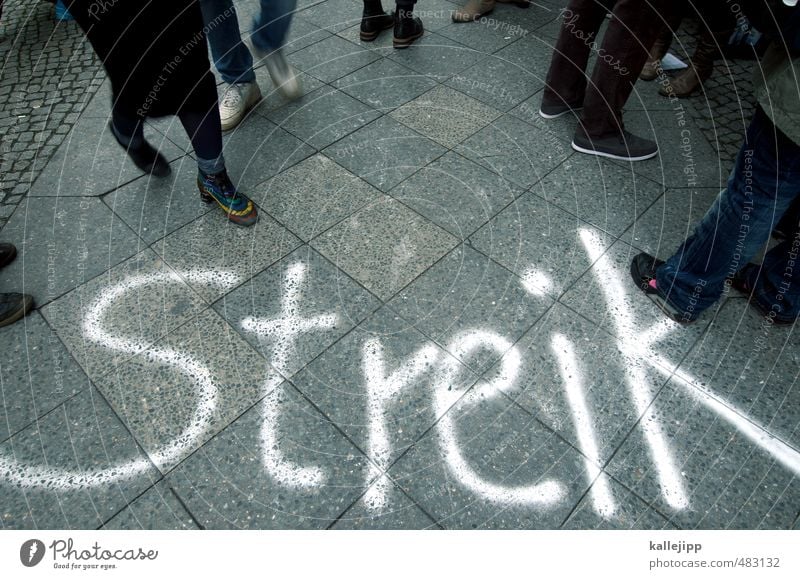 strike! Bildung Schule Arbeit & Erwerbstätigkeit Beruf Arbeitsplatz Wirtschaft Industrie Handel Dienstleistungsgewerbe Business Unternehmen Team