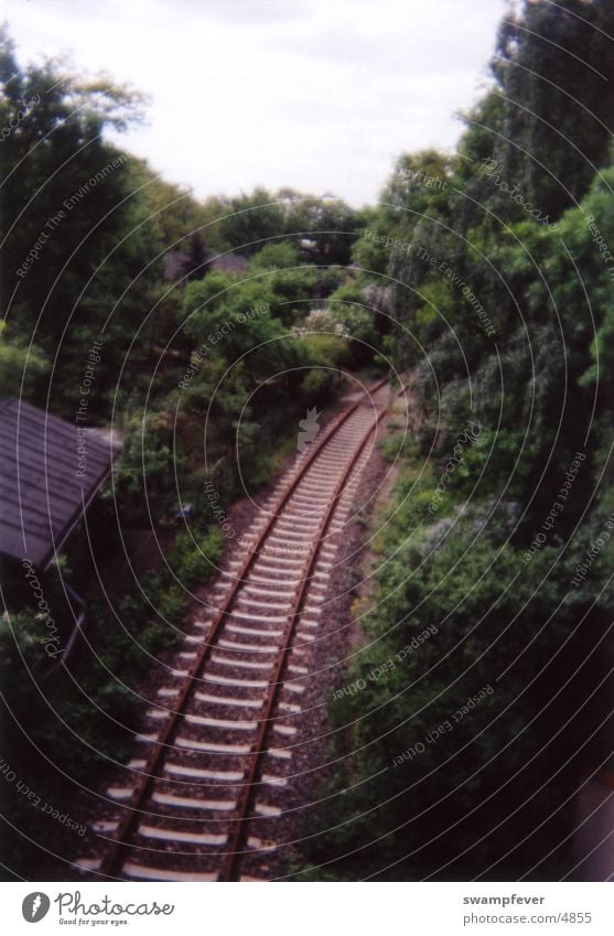 Railroad Gleise Eisenbahn Wege & Pfade Natur