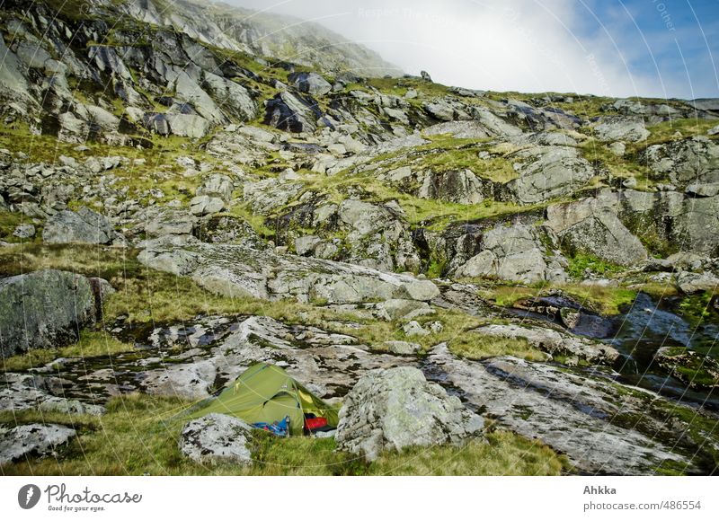 Suchbild harmonisch ruhig Ferien & Urlaub & Reisen Tourismus Ausflug Abenteuer Ferne Freiheit Berge u. Gebirge wandern Natur Landschaft Himmel Horizont Felsen