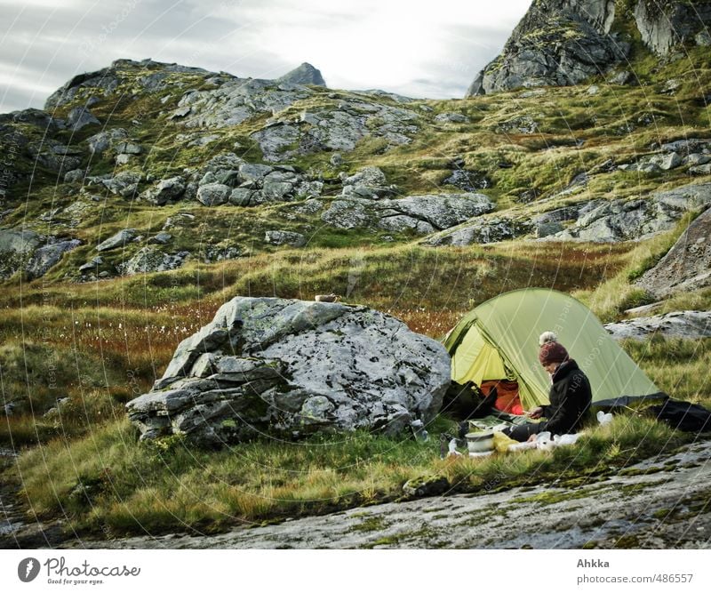 hinterm Felsen harmonisch Wohlgefühl Zufriedenheit Sinnesorgane Erholung ruhig Meditation kochen & garen Ferien & Urlaub & Reisen Ausflug Abenteuer Ferne