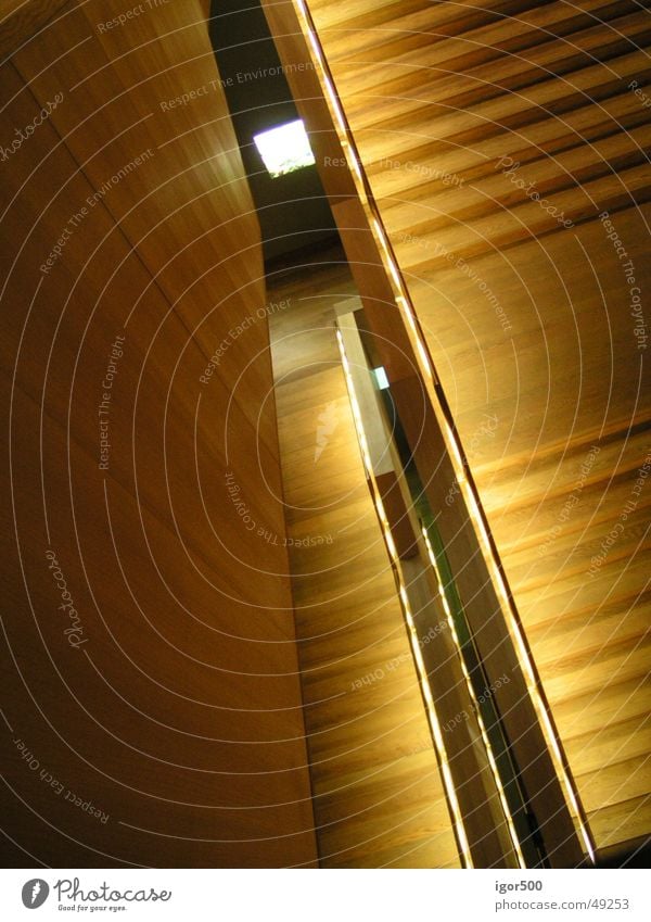 Treppe Leipzig Holz dunkel Museum