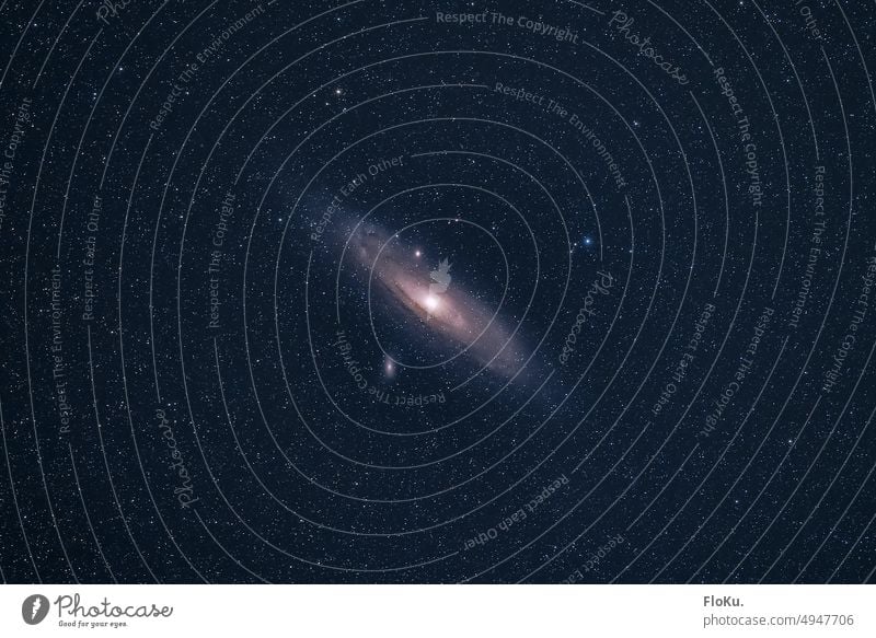 Andromeda Galaxie Sternenhimmel Astronomie Himmel Nacht Dänemark Weltall Weltraum Nachthimmel atemberaubend sternenklar Milchstrasse Langzeitbelichtung