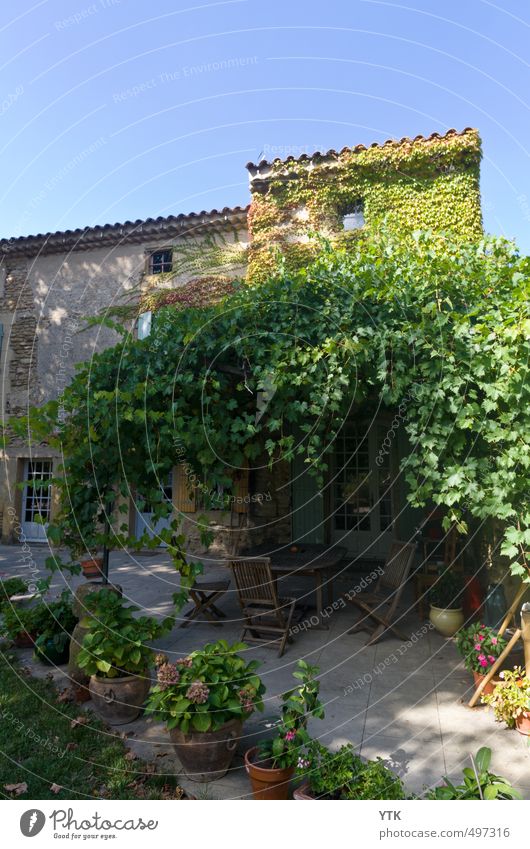 La Bastide Umwelt Natur Pflanze Himmel Sommer Klima Schönes Wetter Baum Blume Blatt Blüte Grünpflanze Garten Haus Traumhaus Bauwerk Gebäude Architektur