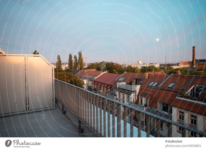 Eindrücke vom Balkon Sonnenaufgang Sonnenaufgang - Morgendämmerung Sonnenaufgangslandschaft Sonnenaufgang Himmel Sonnenaufgangsnebel Sonnenaufgangsdunst