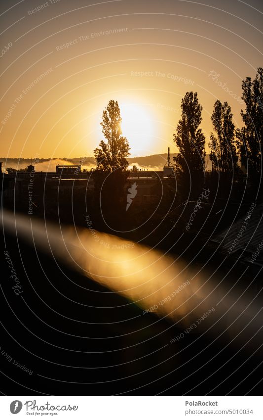 Eindrücke vom Balkon Sonnenaufgang Sonnenaufgang - Morgendämmerung Sonnenaufgangslandschaft Sonnenaufgang Himmel Sonnenaufgangsnebel Sonnenaufgangsdunst