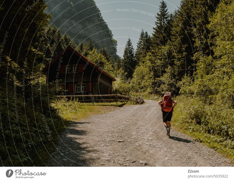 Wandern im Appenzellerland alpstein hüttntour schweiz wandern appenzellerland wanderweg fernwanderweg mehrtagestour Berge u. Gebirge Landschaft Farbfoto