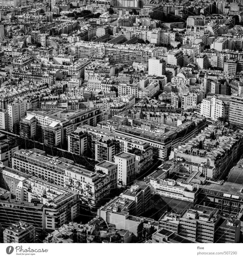 paris Kultur Stadt Hauptstadt Stadtzentrum bevölkert Haus Hochhaus Park Platz Bauwerk Gebäude Architektur Mauer Wand Fassade Balkon Terrasse Fenster Dach