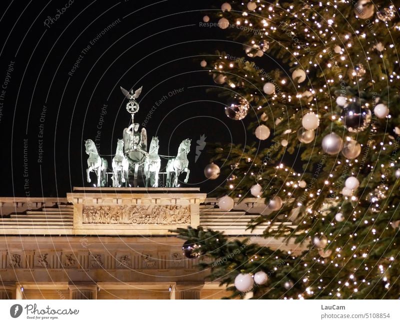 Weihnachten am Brandenburger Tor Weihnachten & Advent Weihnachtskugeln Weihnachtsdekoration Dekoration & Verzierung Weihnachtsbaum Christbaumkugel Vorfreude