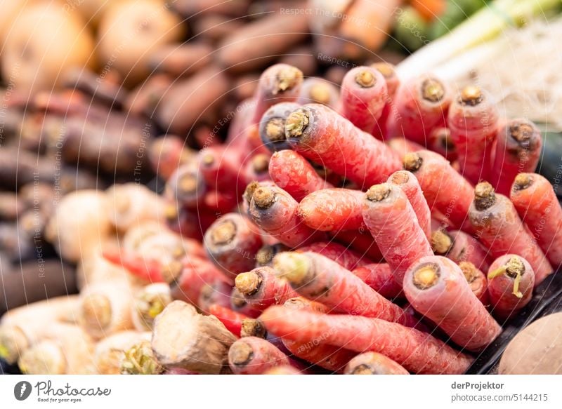 Biogemüse auf einem Verkaufsstand II grün Wachstum Diät Detailaufnahme Landwirtschaft Gesunde Ernährung Nahaufnahme natürlich Garten frisch Gemüse