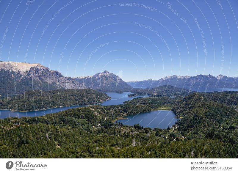 Wunderschöne Seen Berge u. Gebirge Bergsteigen Patagonien Seeufer Anden Sightseeing Landschaft Wahrzeichen Alpen Argentinien Neuseeland Märchen Natur