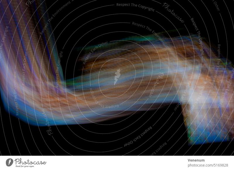 Abstrakte Spuren von Licht in der nächtlichen Stadt Lichtspuren abstrakt surreal Fotografie Fotokunst Kunst Lichtkunst Lichtart Lichtmalerei Unicum Unikat