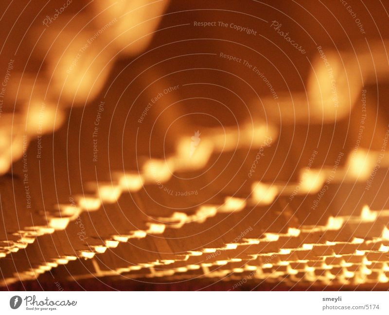 Schallbrechung Geometrie Eierpaletten Unendlichkeit Langzeitbelichtung schallbrechung Decke orange Strukturen & Formen