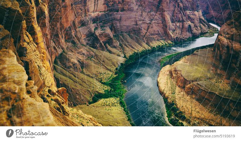 Pferdeschuh I horse Horseshoe Bend Amerika Amerikaner Amerikanisch Nationalpark Grand Canyon Gebirge Berge u. Gebirge USA Freiheit unbegrenzte möglichkeiten