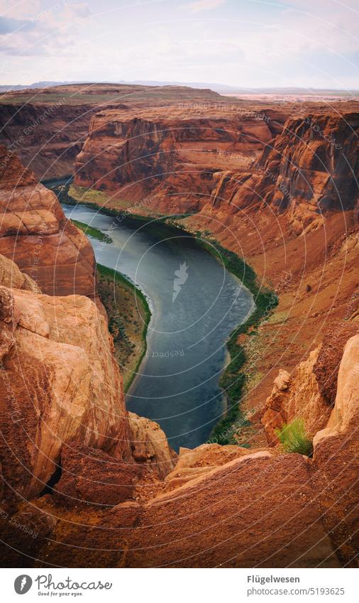 Pferdeschuh 4 Horseshoe Bend Amerika Amerikaner Nationalpark Grand Canyon Berge u. Gebirge USA Freiheit unbegrenzte Möglichkeiten Sehenswürdigkeit Arizona