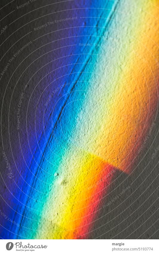 Bildstörung | Nichts außer Farben Farbenspiel bunt Prisma Mauer Putz farbenfroh bunt gemischt Strukturen & Formen abstrakt mehrfarbig Hintergrundbild