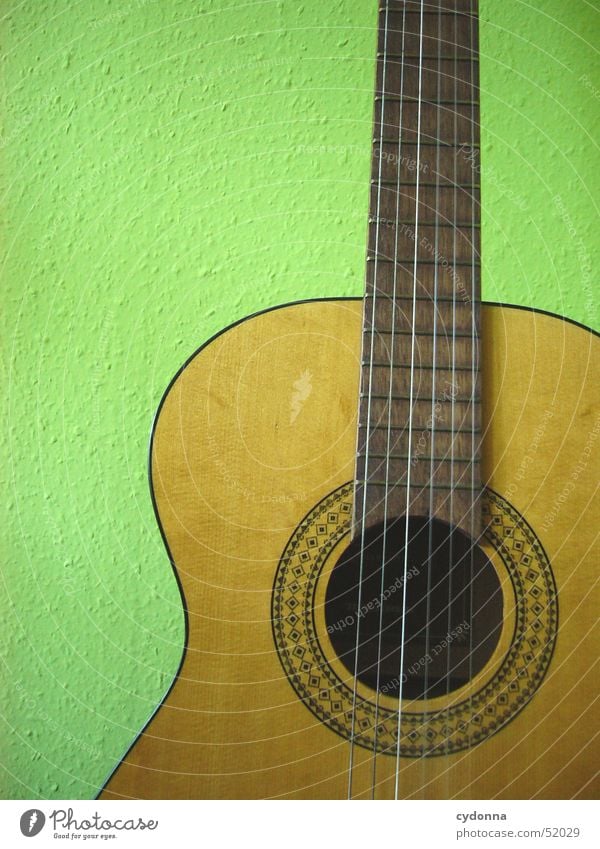 my guitar Saite Freizeit & Hobby grün Stillleben Holz Klang Dinge Musik Konzert Gitarre Detailaufnahme Musikinstrument Ton Freude